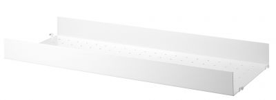 Single Piece Metal Shelf High Edge W 78 cm String Furniture 